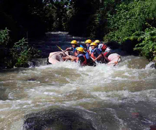 rafting sentul