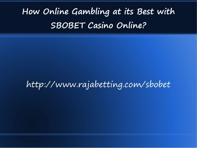 sbobet gambling